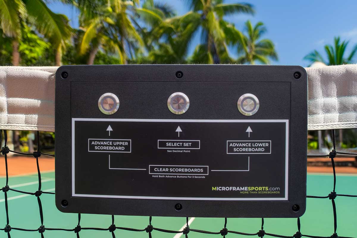 Tennis Button Box