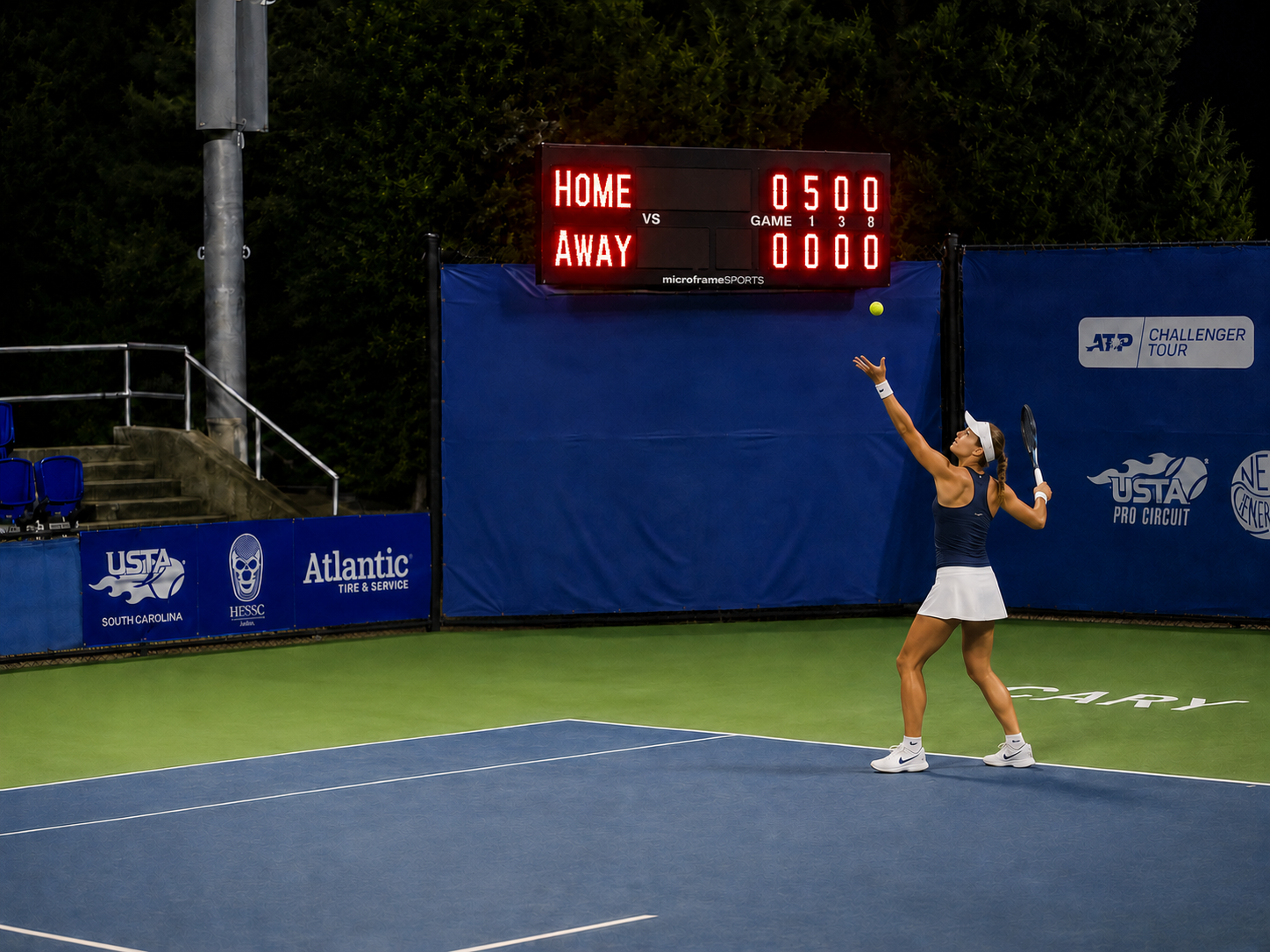 Tennis Scoreboard - Sets Only (12 in Digit)