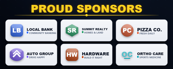 Sponsor page on the Omniboard